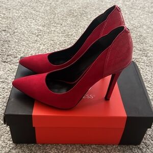 G By Guess Red Pumps